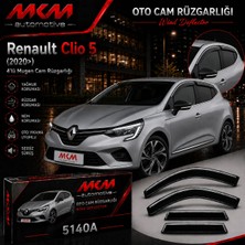 Mkm Renault Clio 5 (2020 ve Sonrası) Uyumlu 4'lü Mugen Cam Rüzgarlığı Takımı