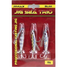 Ryuji Jig Sea Trio 3lü Jig Yem 10 gr