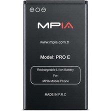 MPIA Mpıa Pro E Tuşlu Cep Telefonu Bataryası 1000MAH Pil