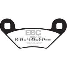 Ebc FA475TT Polarıs Sportsman 400/570/800/1000 Carbon Ön Arka Fren Balatası