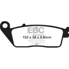 Ebc SFA196HH Bmw C600/C650 Carbon Ön Fren Balatası