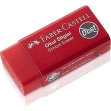 Faber-Castell Faber Castell Dust Free Küçük Okul Silgisi Kırmızı / 187223