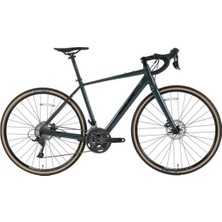Bisan All Traıl GRX400 Erkek Yarış Bisikleti 500H Hd 28 Jant 20 Vites Parlak Gri Siyah