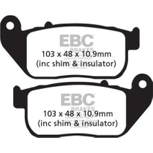 Ebc FA381V Harley Davıdson XL883/XL1200 Sportster 04-13 Yarı Sınter Ön Fren Balata