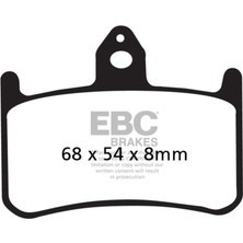 Ebc FA187HH Honda CBR900RR 92-97 , CB900 02-07 Sinter Ön Fren Balatası