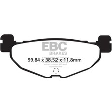 Ebc SFA408HH Sınter Scooter Performans Fren Balatası