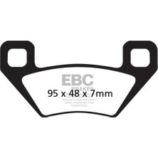 Ebc FA395R Arctıc Cat Atv Ön Arka Sınter Fren Balatası