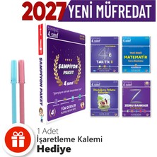 Tonguç Akademi 4. Sınıf Şampiyon Paket + Hediyeli