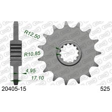 Afam Honda Cbf 500 Çelik Ön Dişli #525 20405-15