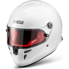 Sparco Stealth Rf Fia Onaylı Kask Beyaz M Beden Kırmızı Ped BRH0007B0W0900M