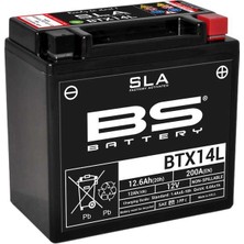 Bs Battery BTX14L (Sla) Motosiklet Aküsü Sla Tipi