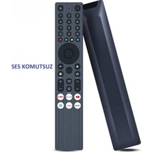 Zapex Tcl C6K C7K C71K C8K Premium Qd Mini Rc 833A Fmb1 Android LED LCD Tv Kumandası (Ses Komut Yoktur)