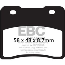 Ebc FA102 Suzukı RG250 , GSX400 Ön Fren Balatası