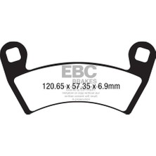 Ebc FA656TT Polarıs Sportsman 570/325 Offroad Ön Fren Balatası