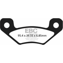 Ebc FA398R Can Am DS450 08-15 Sınter Arka Fren Balatası