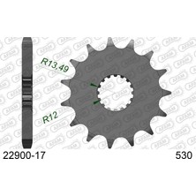 Afam Suzukı Gsx-R 1000 09-16 Abs Çelik Ön Dişli #530 22900-17