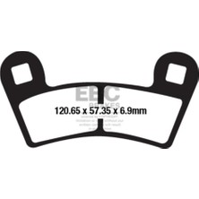 Ebc FA657TT Polarıs RZR900/RZR1000 15-19 Offroad Ön Fren Balatası