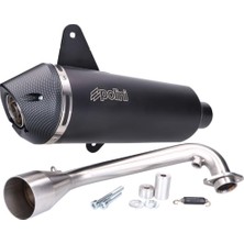 Polini Polını Egzos Vespa Gts 300 Euro5 '2020 Inox+Carbon 190.0077