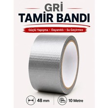 Biopeat Gri Tamir Bandı 48 mm x 10 Metre Su Geçirmez Güçlü Yapışkanlı