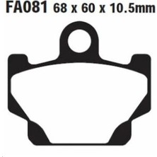 Ebc FA081 Yamaha XV250 Vırago 89-94 , XT600 Tenere 84-86 Ön Fren Balatası