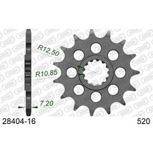 Afam Countershaft Sprocket #520 28404-16