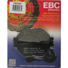 Ebc FA319/2 Yamaha TDM900, XV/XVS950 , XT1200 Z Super Tenere Arka Fren Balatası