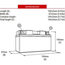 Bs Battery BTX14-BS Motosiklet Aküsü