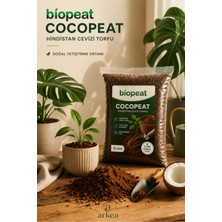 Biopeat Cocopeat Hindistan Cevizi Torfu 5 Litre | Saksı, Çiçek ve Fide Için Bitki Yetiştirme Ortamı