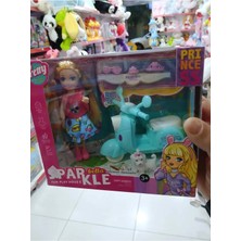 Boratila Toys Aksesuarlı Motorsikletli Kız Çocuk Oyun Seti