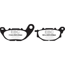 Ebc FA663V Yamaha MT25 / R25 15-21 Ön Yarı Sınter Fren Balatası