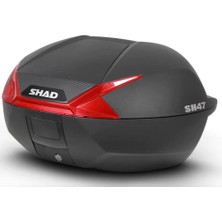 Shad SH47 Arka Çanta Kırmızı (47 Litre) D0B47206