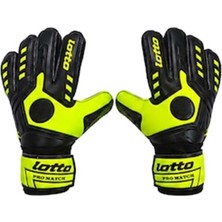 Lotto Gk Pro Match-Training Kaleci Eldiveni - Sarı-Siyah - 7