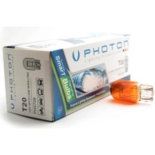 Photon T20 WY21/5W 12V Amber Ampül 1 Kutu (10 Adet) PH5728