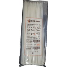 Çet-San Çetsan 3,6X300 Kablo Bağı Beyaz (3 Adet)