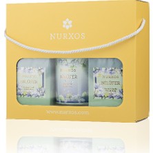 Nurxos Nilüfer Kokulu Mum Seti – 2 Kokulu Mum + Oda Spreyi - 9688