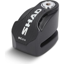 Shad SC61A Alarmlı Siyah Motosiklet Disk Kilidi C0S6100A