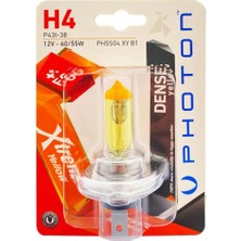 Photon H4 12V 60/55W Extreme Yellow (Tekli Blister) PH5504 Xy B1