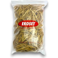 Ekoset 180X6MM Geniş Kauçuk Paket Ambalaj Kasa Lastiği 1kg