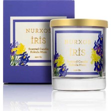 Nurxos İris Kokulu Mum 220 Gr – Çiçeksi Oryantal Soya Mumu - 9652