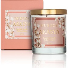 Nurxos Akasya Kokulu Mum 220 Gr – Oryantal Soya Mumu - 9657