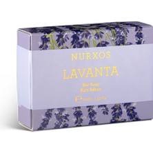 Nurxos Lavanta Katı Sabun 110 Gr – Çiçeksi Odunsu Parfümlü El Sabunu - 9612