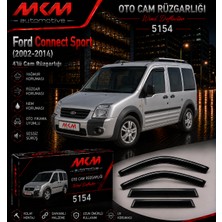 Mkm Ford Connect Sport (2002-2014) Uyumlu 4'lü Cam Rüzgarlığı Takımı