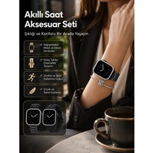 Get Store Günlük Kullanıma Uygun Akıllı Saat Aksesuar Paketi Yeni Nesil