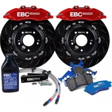 Ebc Racıng Bıg Brake Kıt Wv Mqb Patform Kırmızı Kaliper 355MM BBK005RED-2