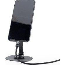Concord 360° Dönebilen Katlanabilir Tutucu Metal Telefon Standı