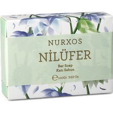 Nurxos Nilüfer Katı Sabun 110 Gr – Aromatik Odunsu Parfümlü El Sabunu - 9616