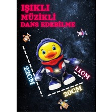 Boratila Toys Dans Eden Işıklı Müzikli Ördek Astronot Oyuncağı - Uzay Keşif Timi