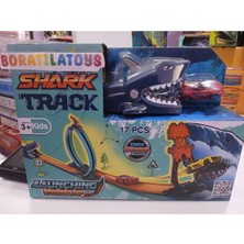 Boratila Toys 17 Parça Dinazor Fırlatma Rampalı Araba Seti