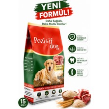 Pozitif Dog Köpek Maması, Kuzu Etli ve Pirinçli, 15 kg