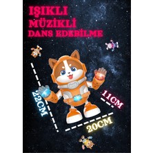 Boratila Toys Dans Eden Işıklı Müzikli Köpekcik Astronot Oyuncağı - Uzay Keşif Timi